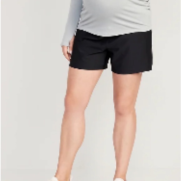 Old Navy Women's High Waist Black Shorts - Picture 1 of 5